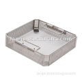 1/2 DIN stainless steel perforated sterilization basket(Y102)